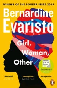 Girl, woman, other book by Bernadine Evaristo